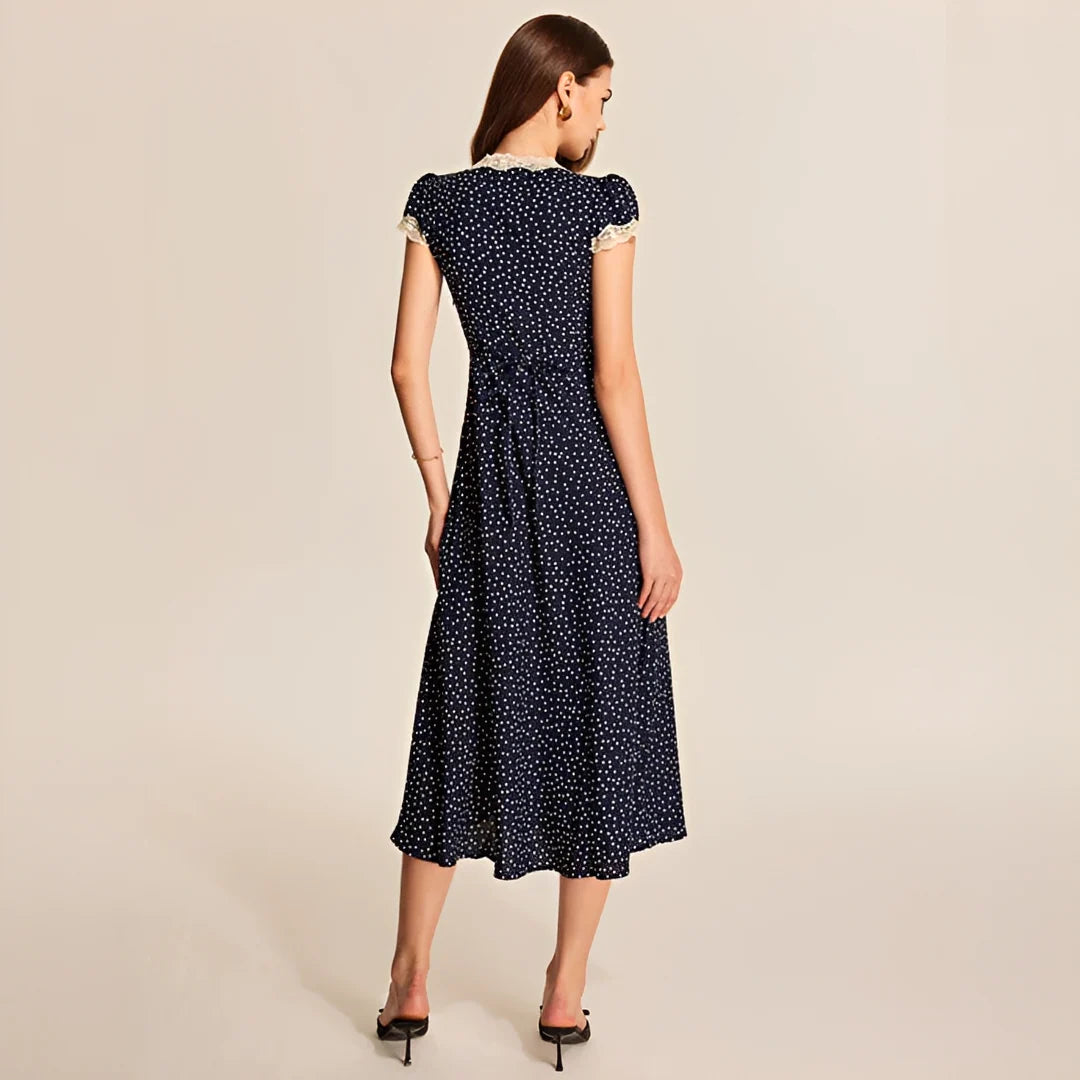 Janette - Robe à la mode avec dentelle