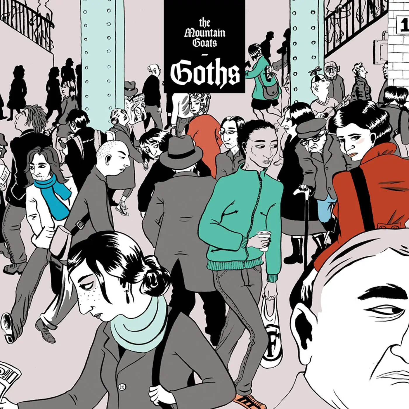 THE MOUNTAIN GOATS - GOTHS - 2-LP - VINYL LP