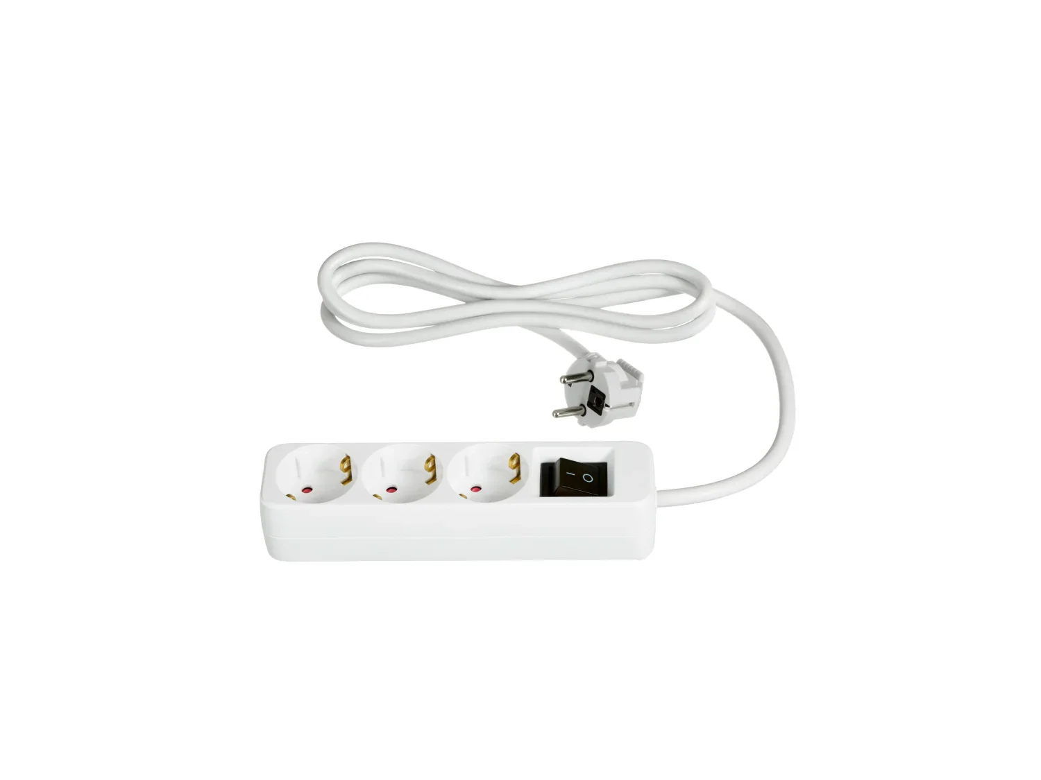 TRONIC Lot de 3 multiprises