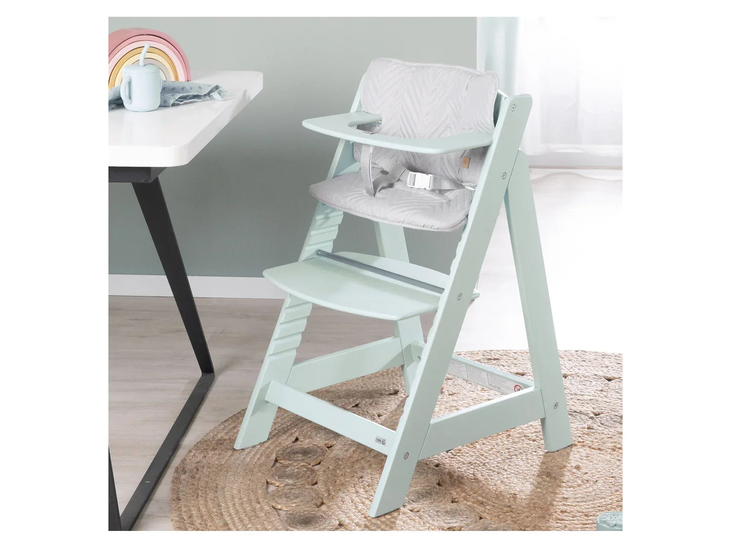 roba Planche  manger + Chaise haute volutive