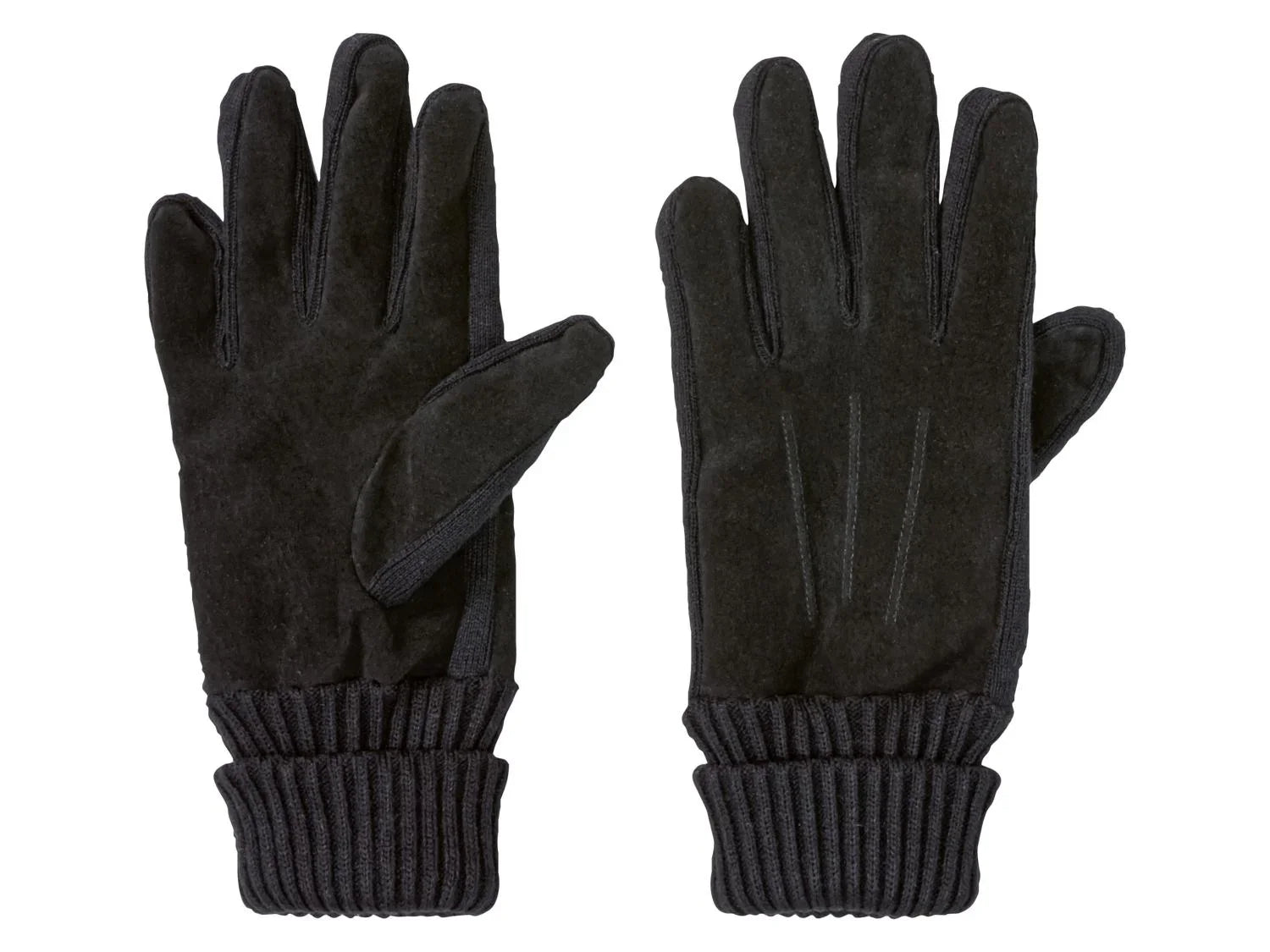 LIVERGY Gants en cuir homme