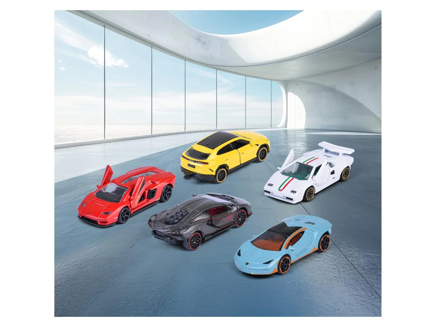 Majorette Coffret cadeau de 5 voitures jouets