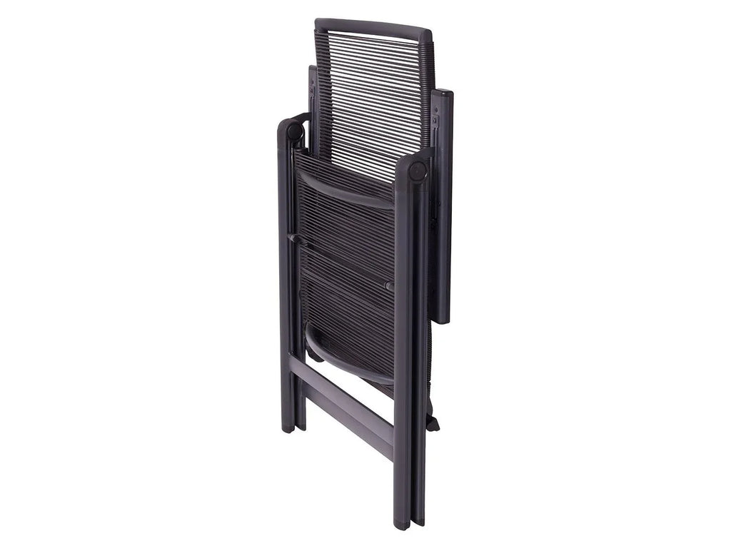 LIVARNO Lot de 2 fauteuils en aluminium Miami