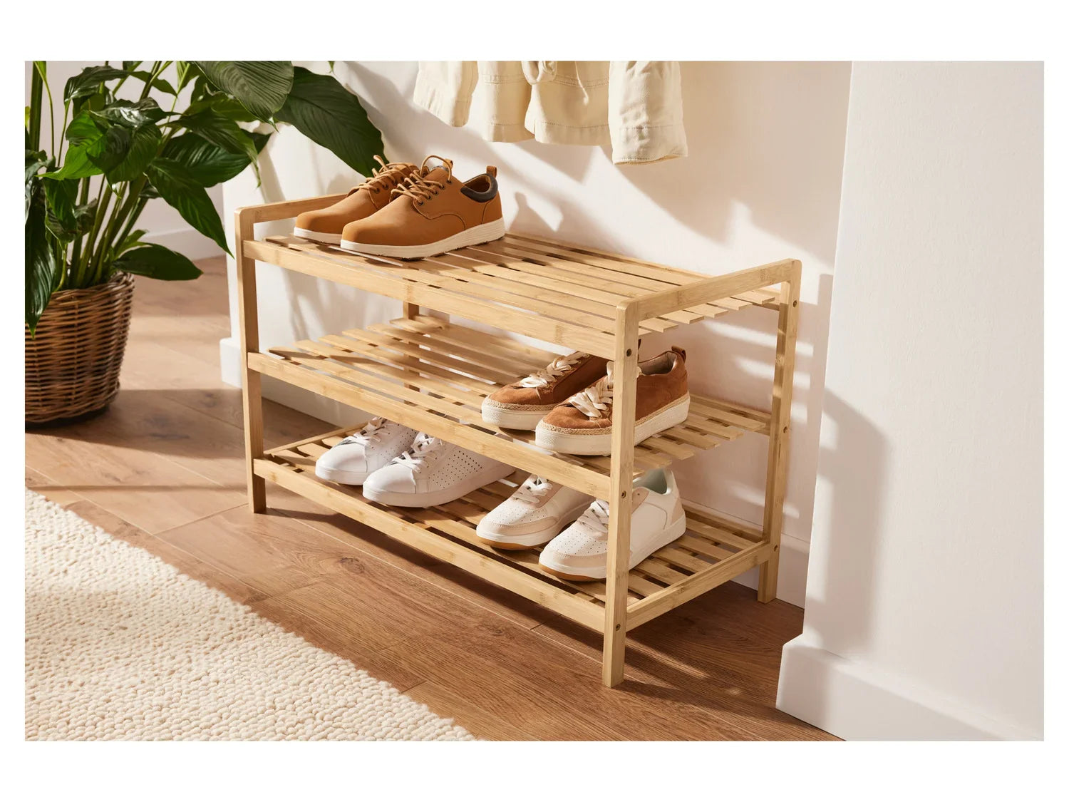 LIVARNO home tagre  chaussures en bambou