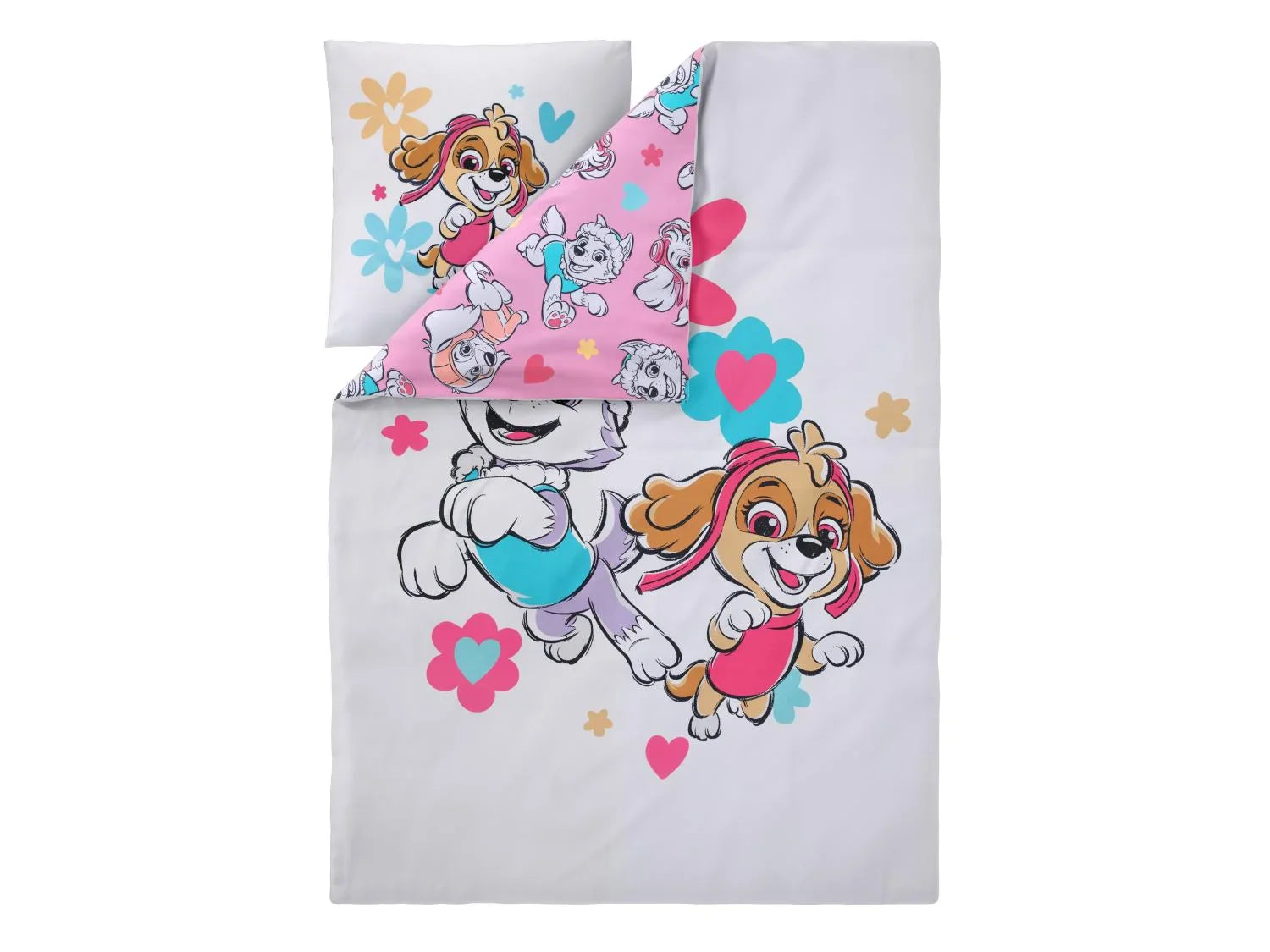 Parure de lit double face enfant La Pat'Patrouille, 140 x 200 cm