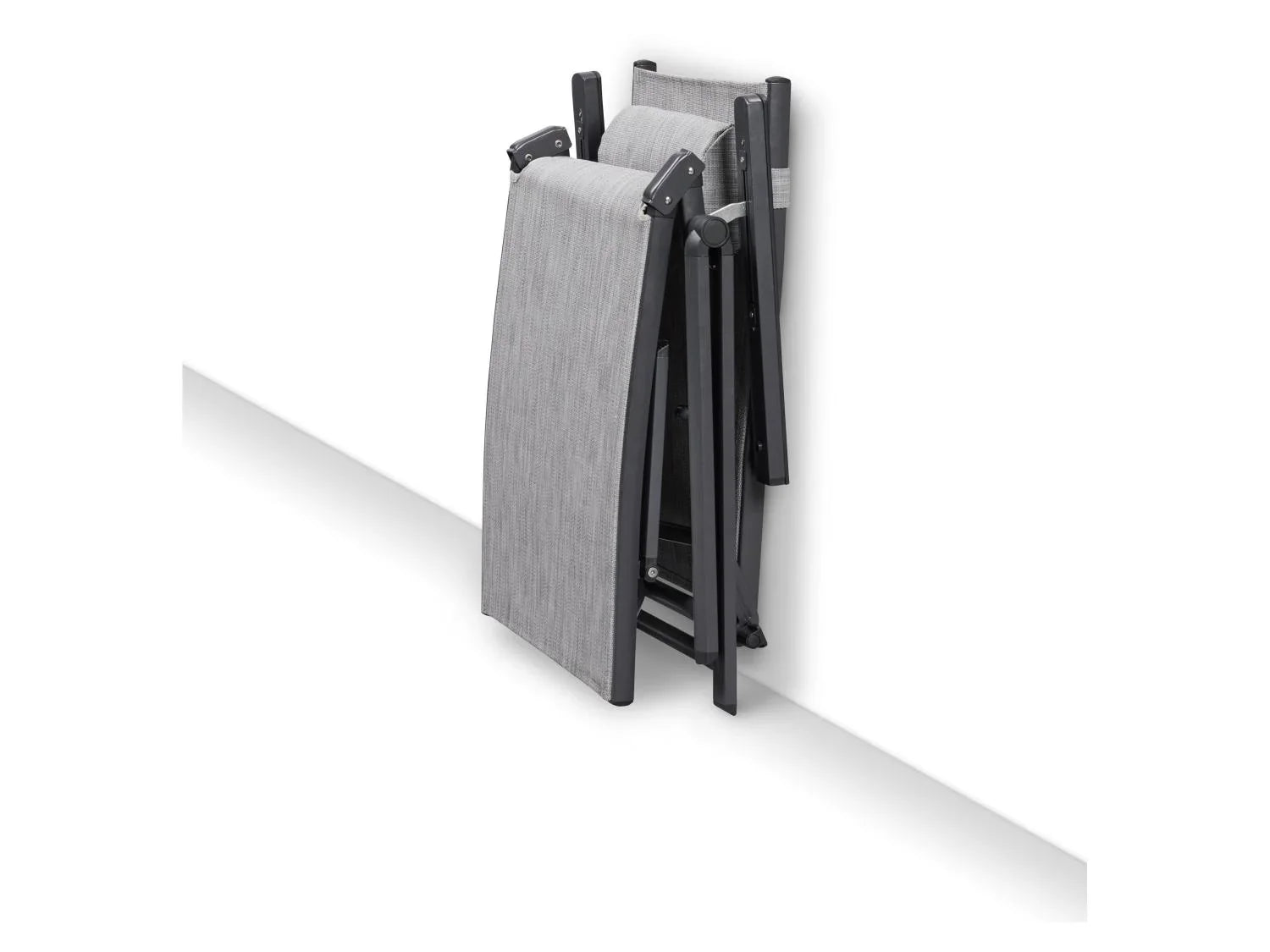 LIVARNO Transat en aluminium  Houston , gris clair chin