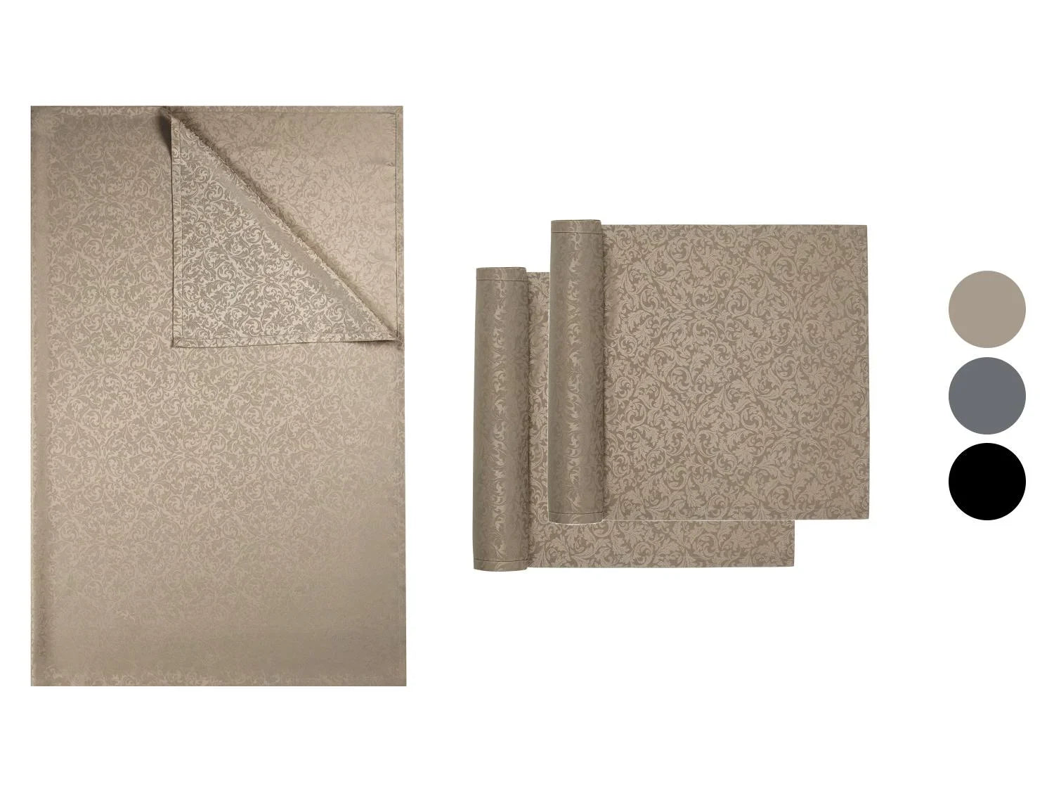 LIVARNO Nappe et chemins de table en jacquard Premium