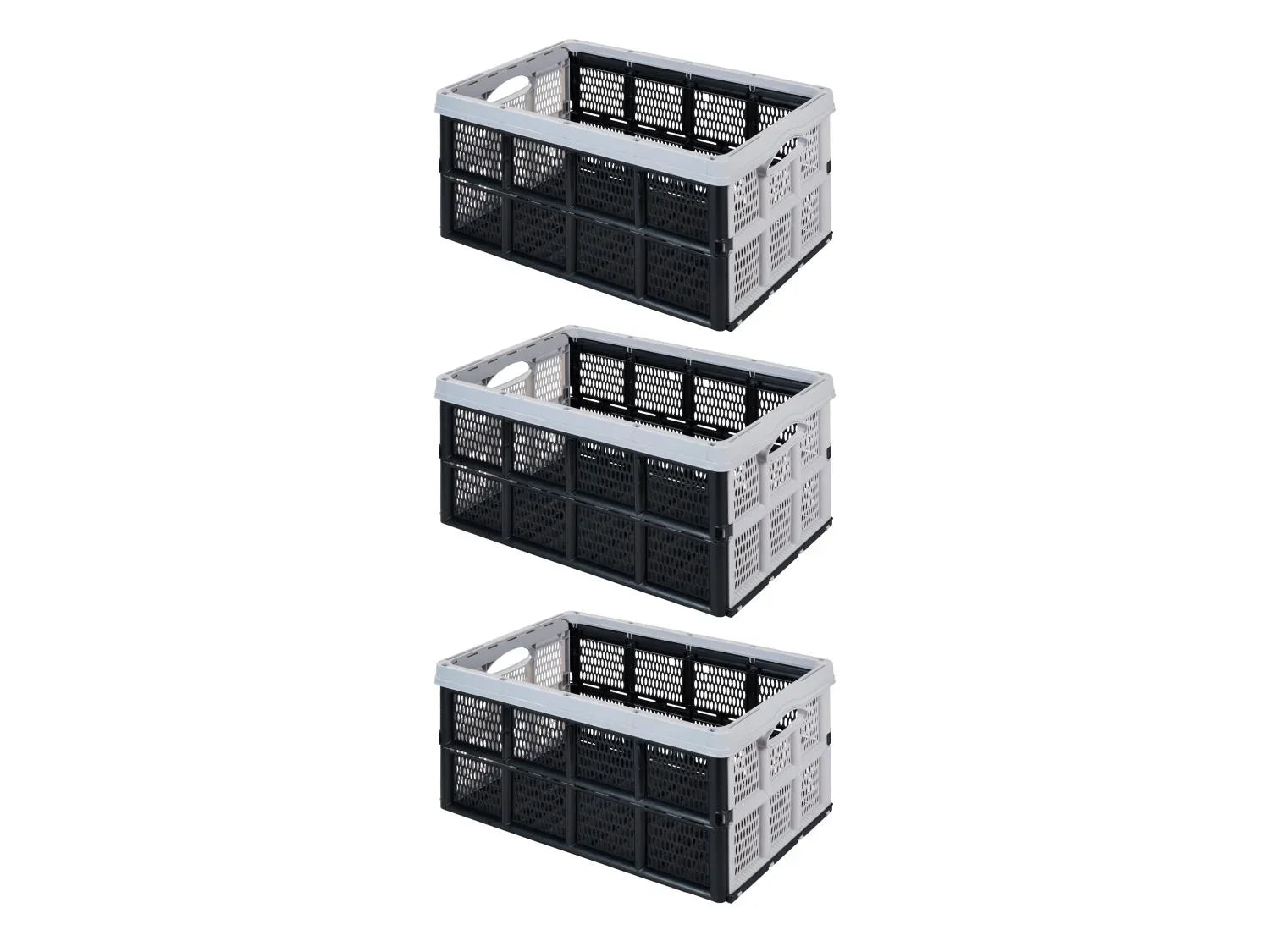 W5 Lot de casiers pliants