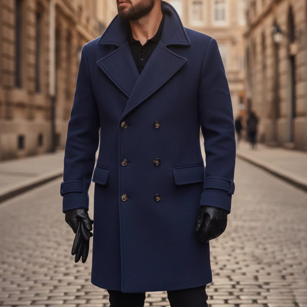 Marcel | Manteau Homme en Laine à Double Boutonnage Hiver