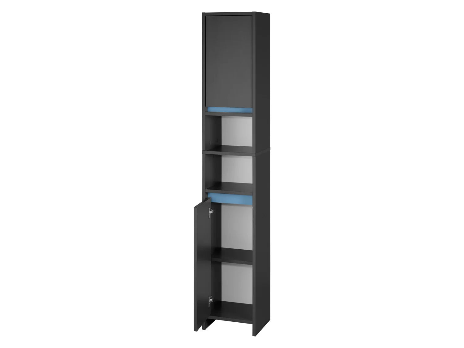 LIVARNO home Colonne de salle de bains Oslo, 32 x 180 x 28 cm, anthracite