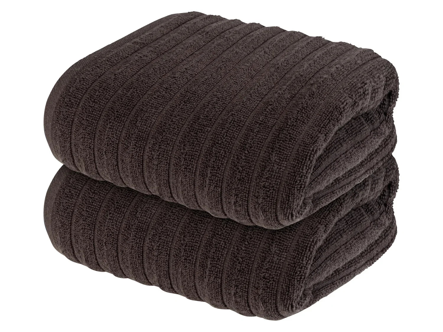 LIVARNO home Lot de 2 serviettes invits en ponge, 30 x 50 cm