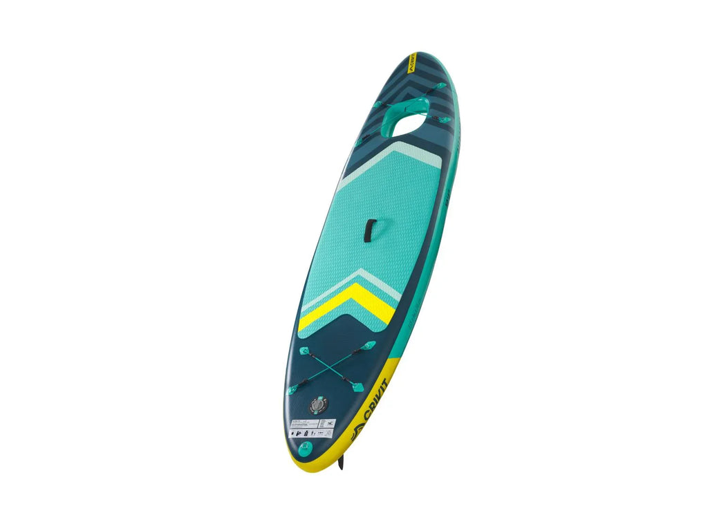 CRIVIT Stand-up paddle gonflable polyvalent avec fentre