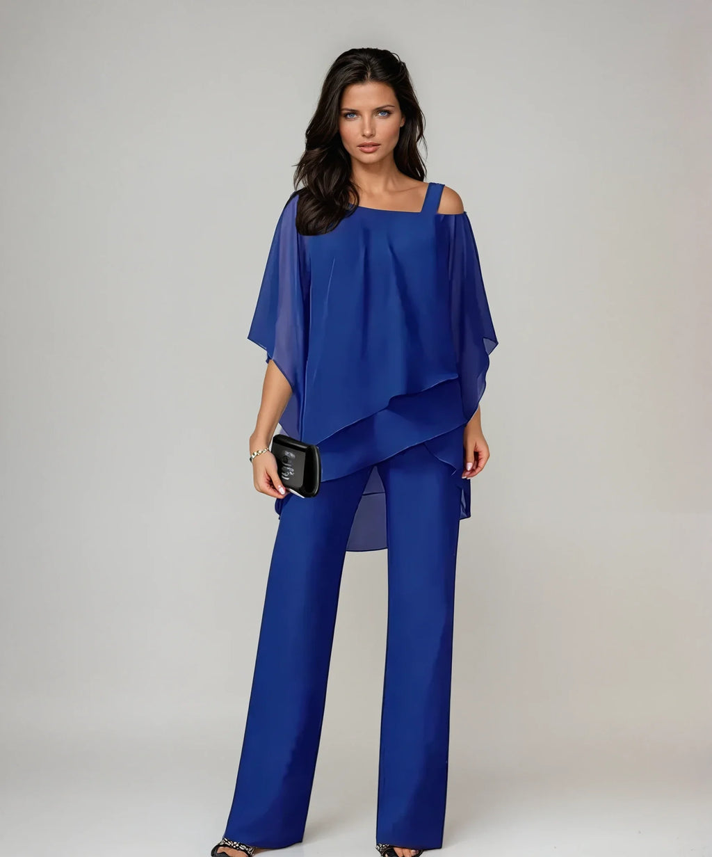 Ensemble chic superposé en deux pièces