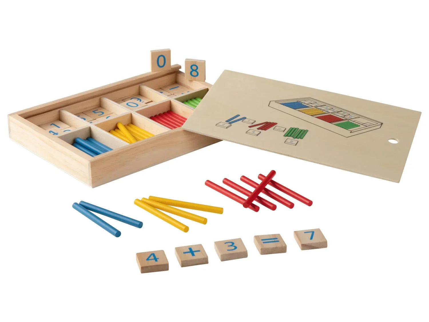 lupilu Jeu en bois Montessori