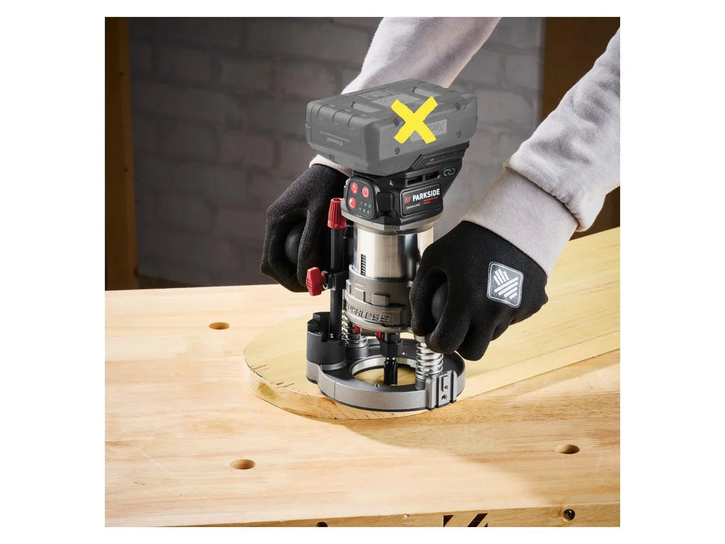 PARKSIDE PERFORMANCE Fraiseuse multifonction sans fil PMFAP 20-Li A1, 20 V