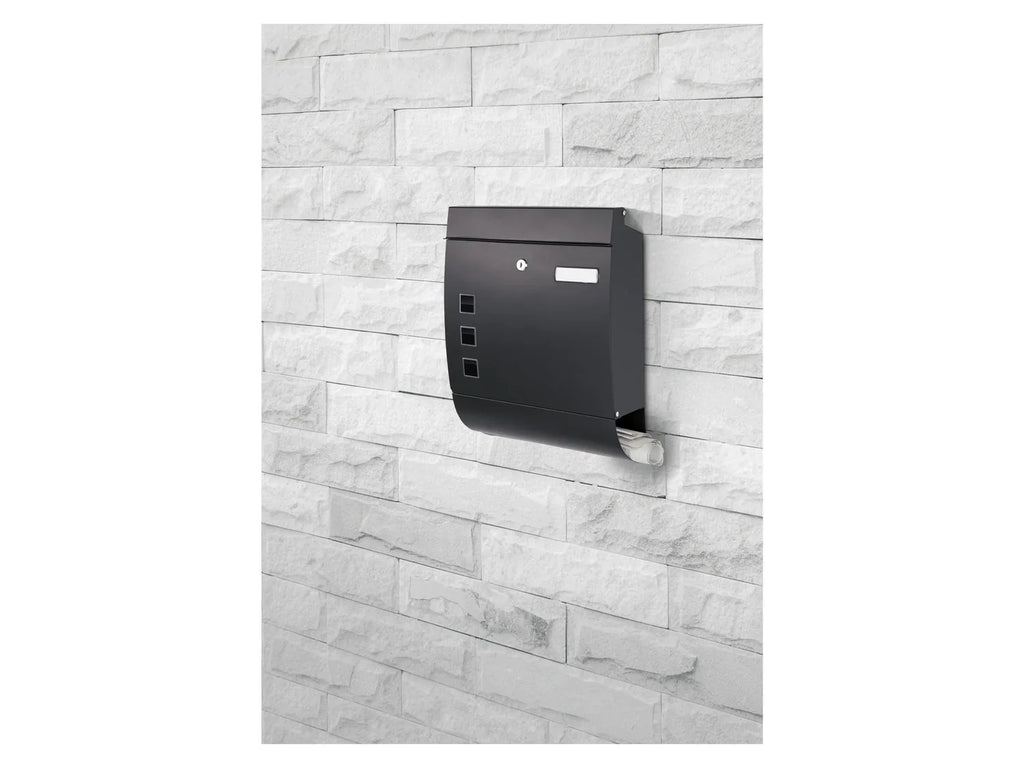 LIVARNO home Bote aux lettres en acier inoxydable