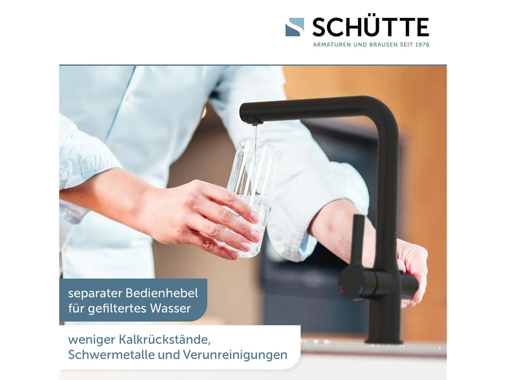 Schtte Robinet d'eau potable AQUASTAR PRO avec systme de filtration anti-calcaire