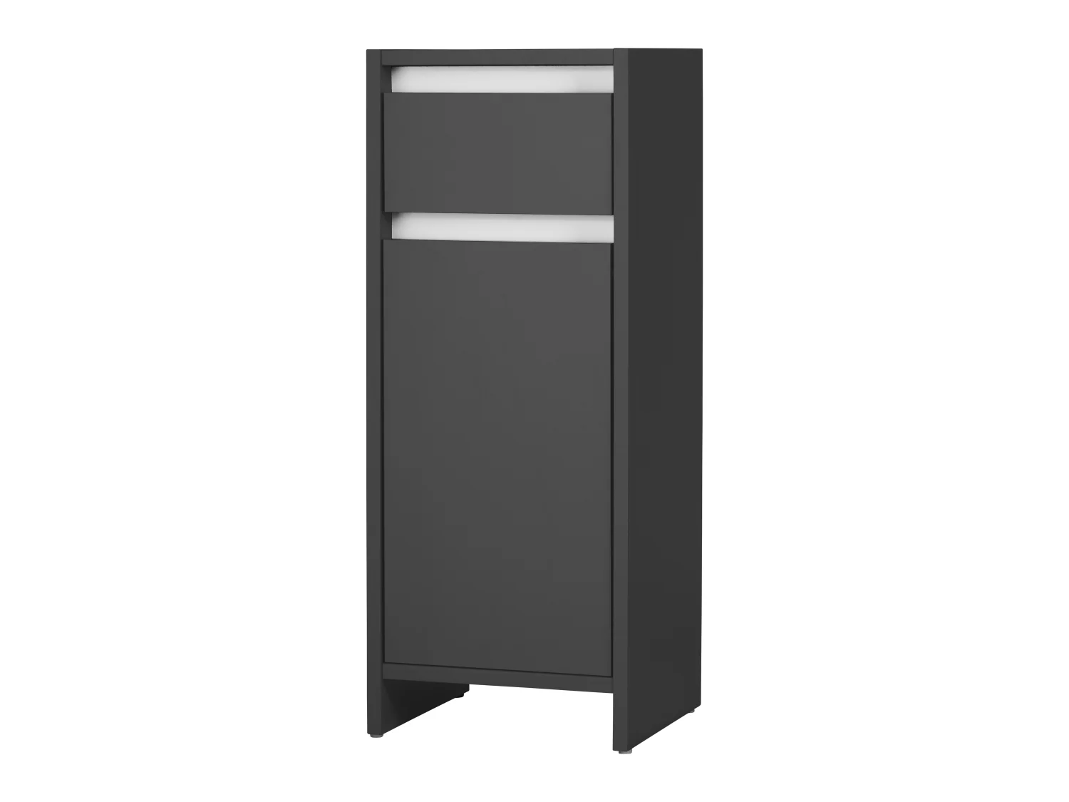 LIVARNO home Armoire latrale de salle de bains Oslo, 32 x 80 x 28 cm, noire