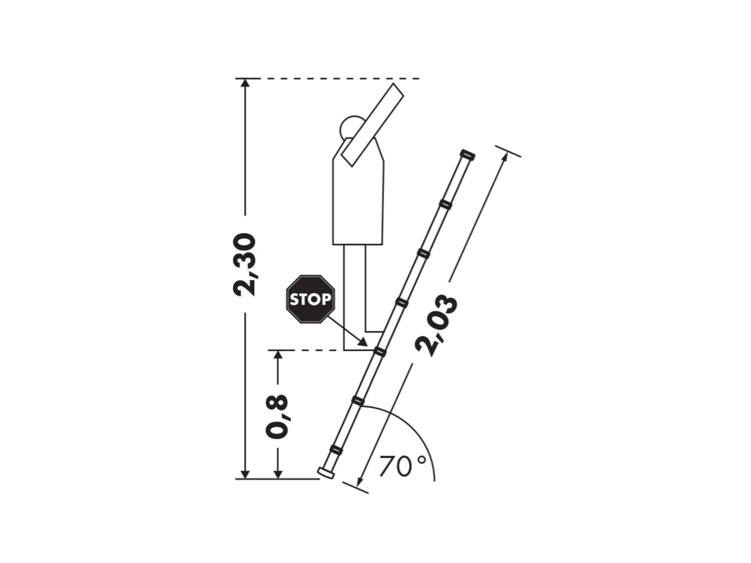 PARKSIDE chelle tlescopique en aluminium
