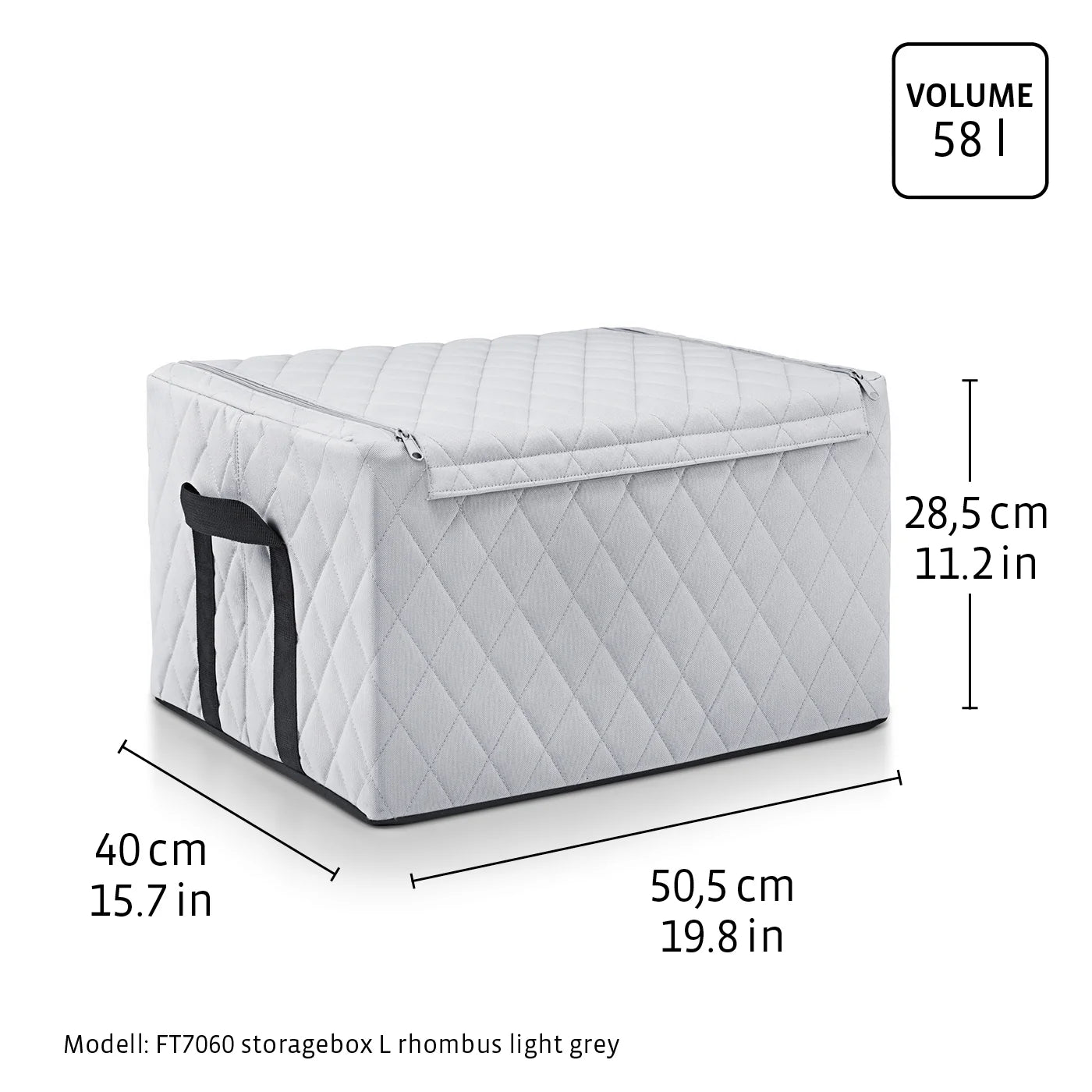 Storagebox L Baroque Marble