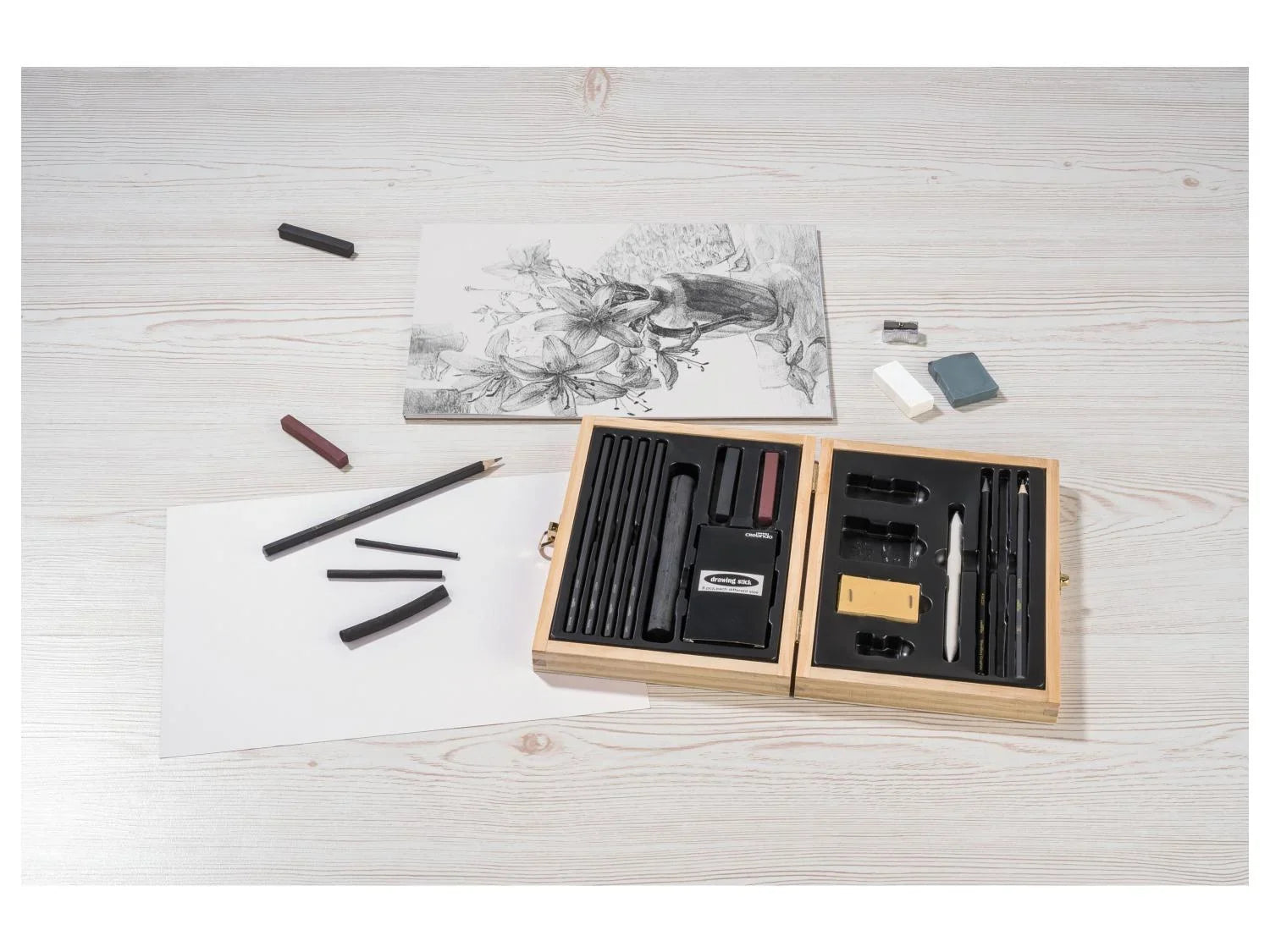 crelando Set d'esquisse et de dessin