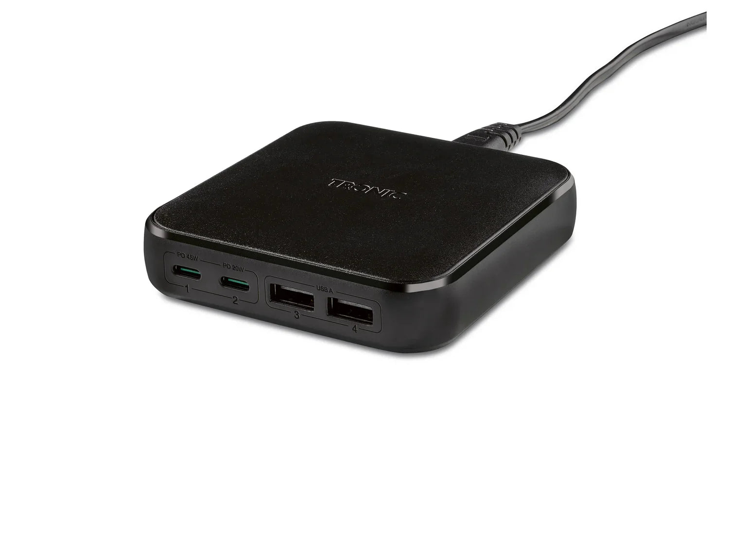TRONIC Chargeur USB 4 ports, 65 W