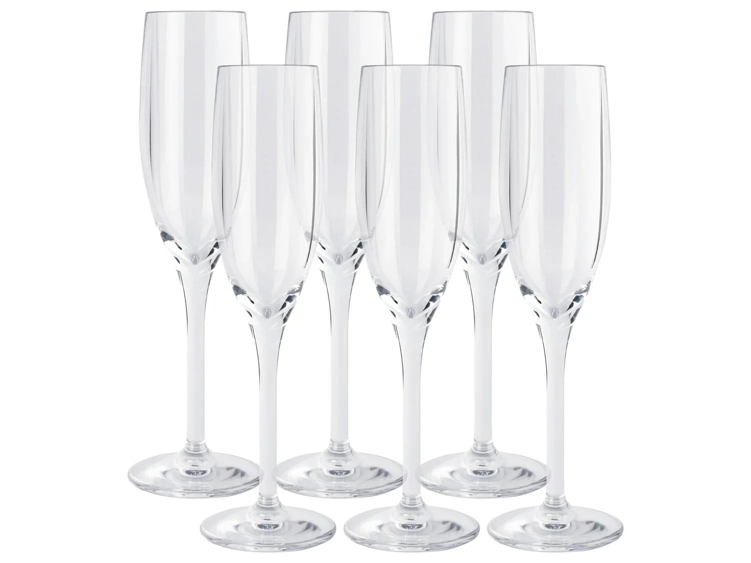 ERNESTO Lot de 6 verres  vin,  champagne ou  eau