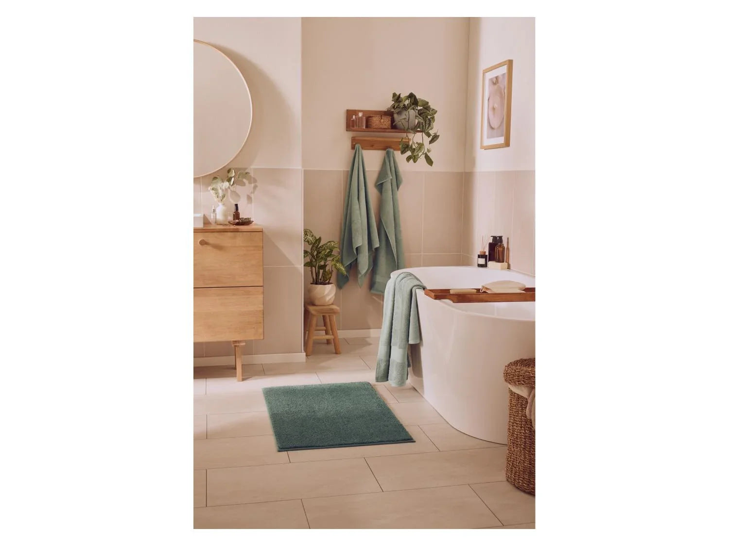 LIVARNO Tapis de bain, 60 x 90 cm