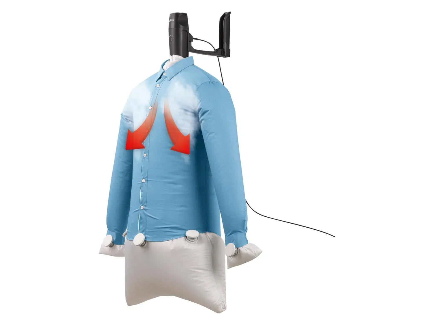 Cleanmaxx Cintre de repassage pour chemises