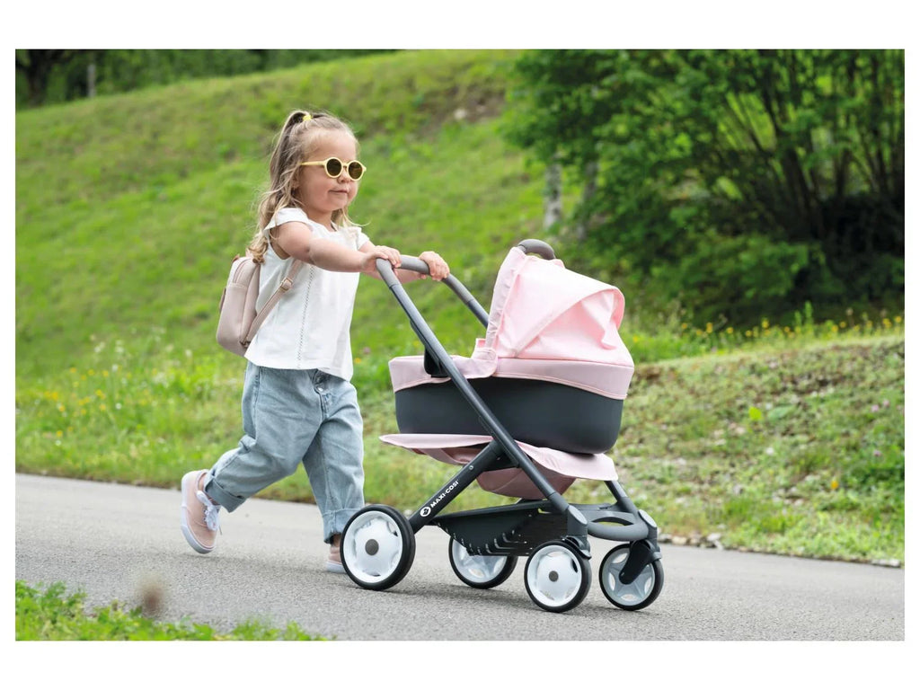 SMOBY Poussette de poupe Maxi-Cosi 3-en-1