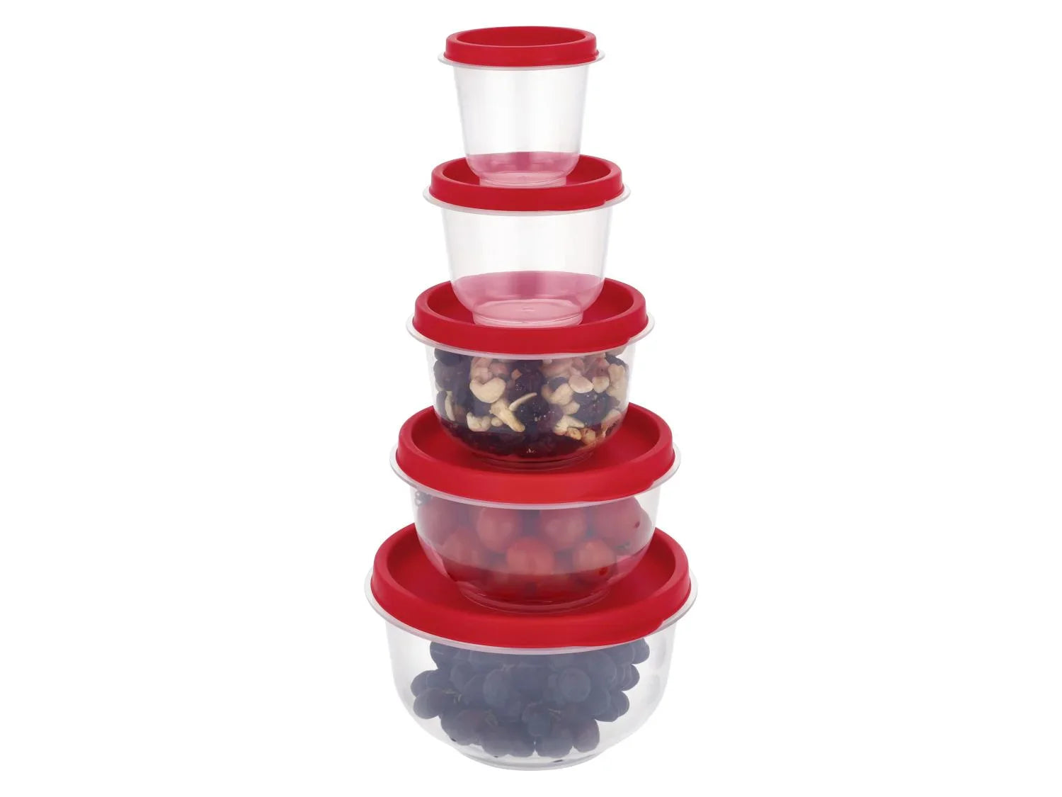 SILVERCREST Set de 5 botes de conservation