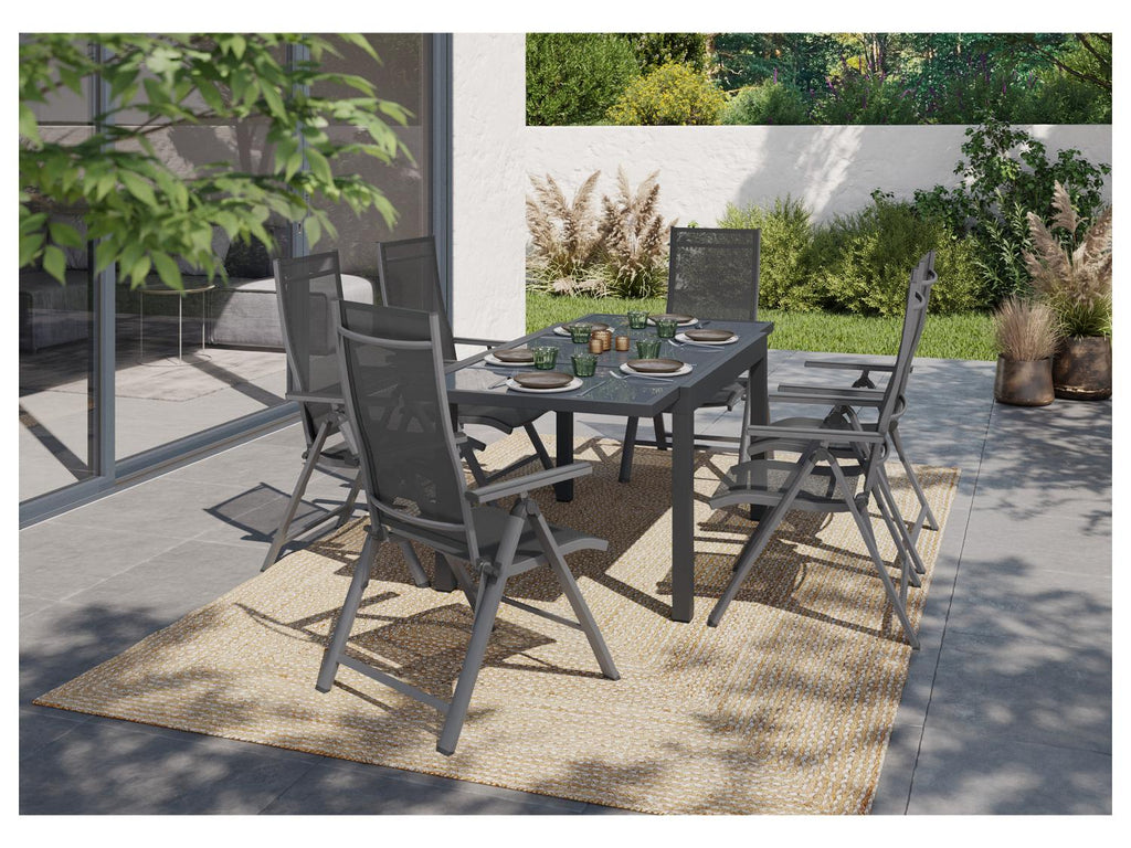 LIVARNO Lot de 2 fauteuils pliables Houston