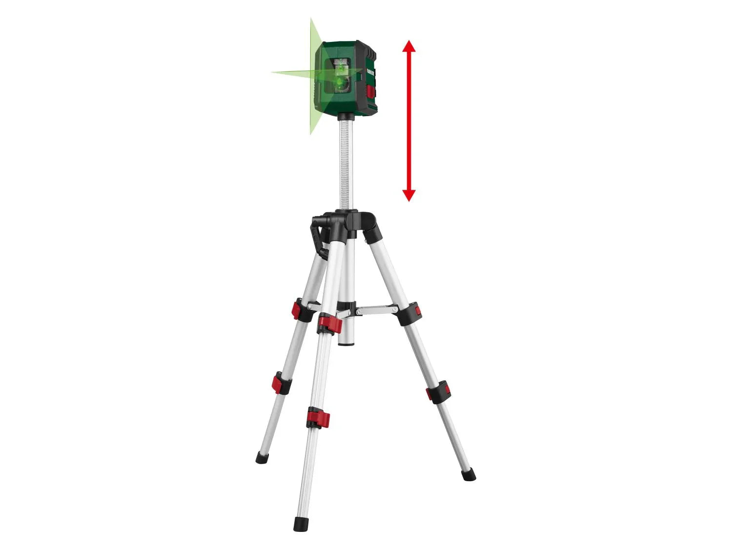 PARKSIDE Niveau laser en croix PKLL 3 A1, vert, 40 m