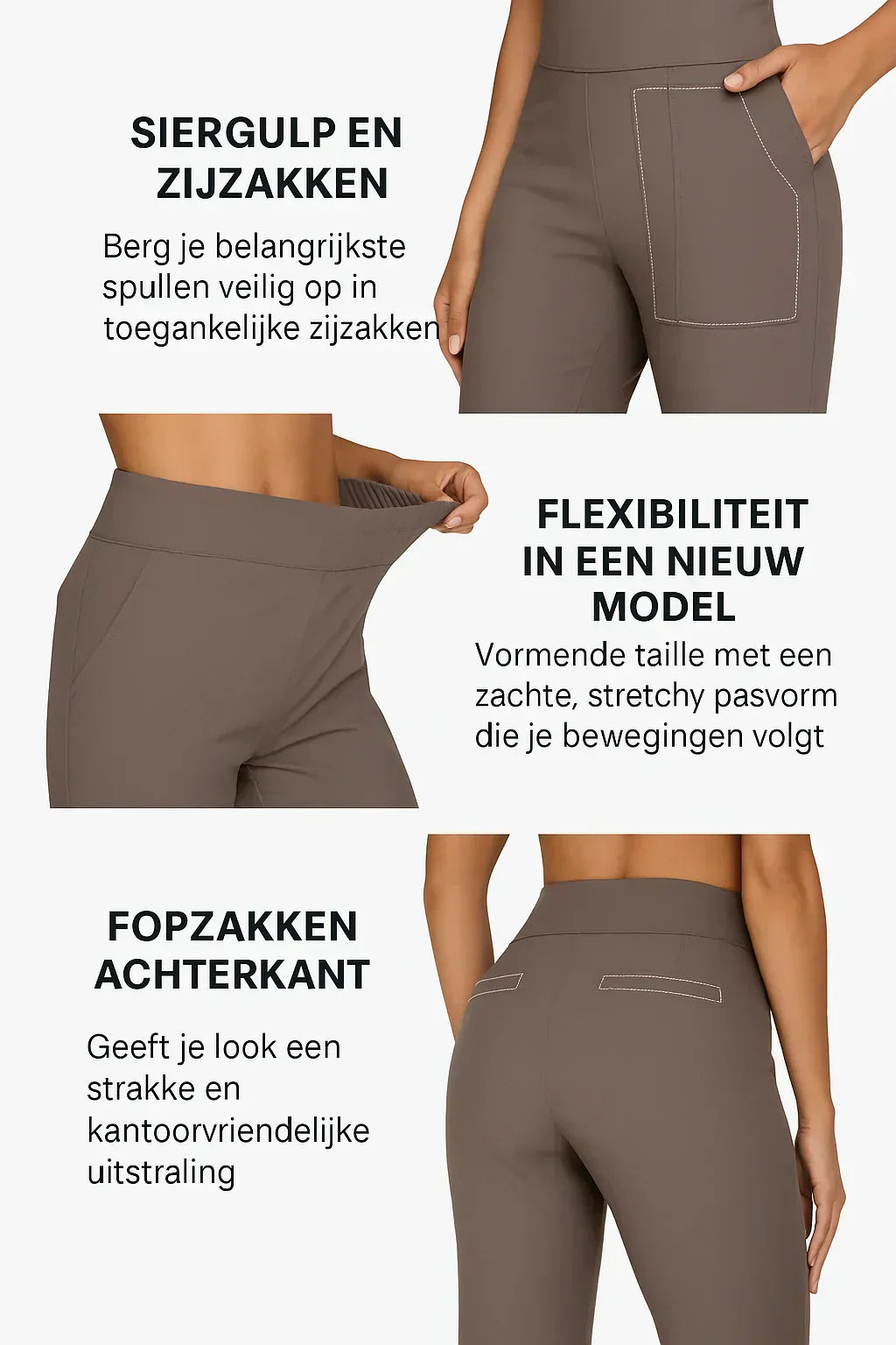 Geneviève | Pantalon confortable élégant sans contrainte