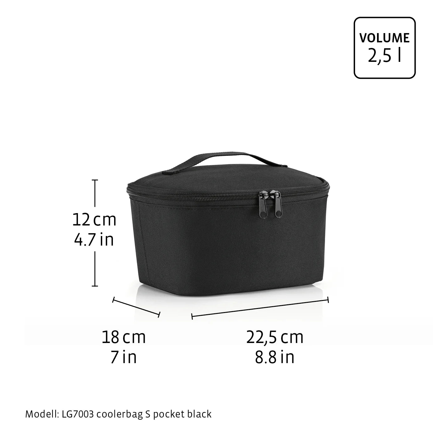 Coolerbag S Pocket Silver Crackle