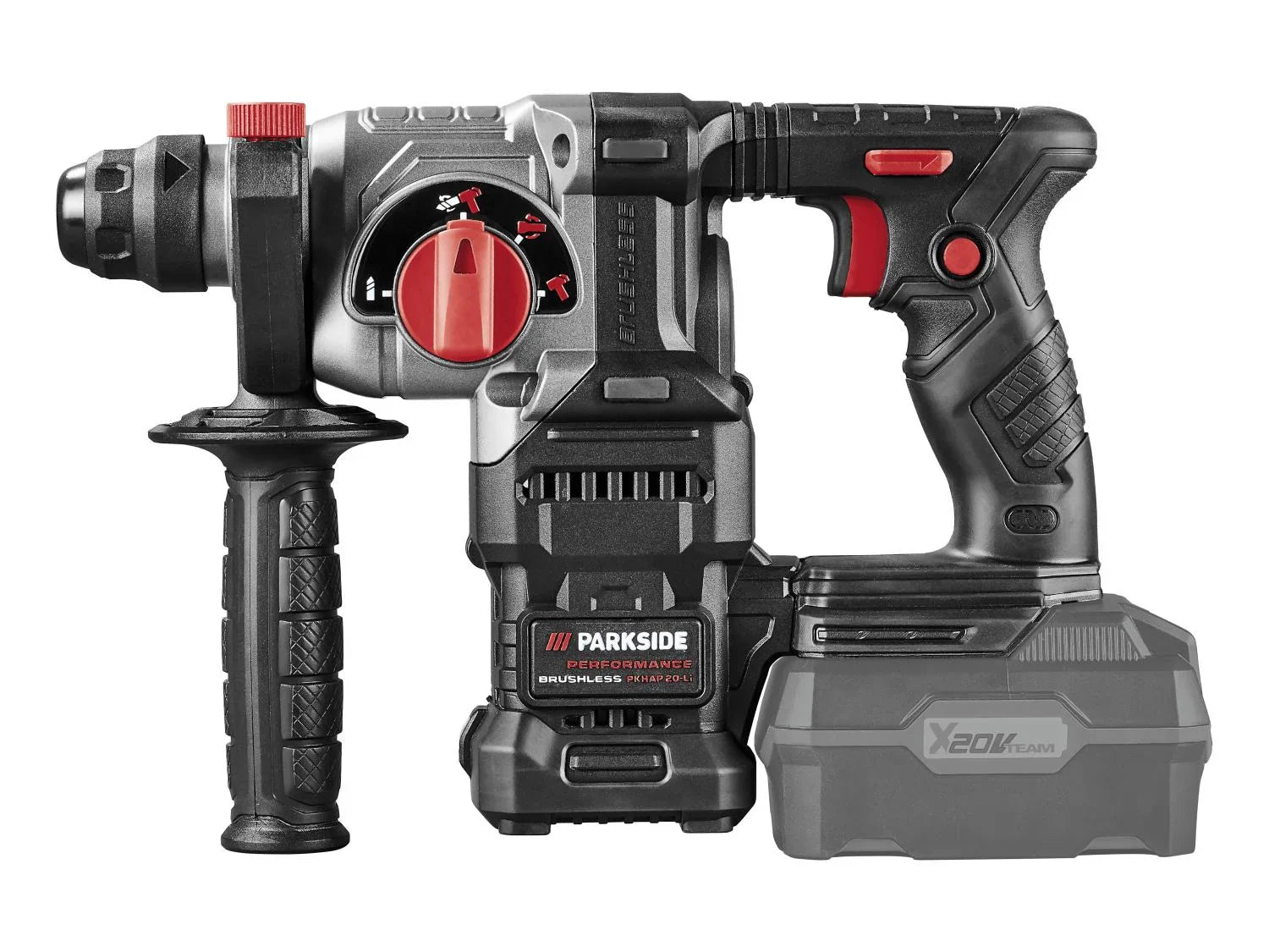 PARKSIDE PERFORMANCE Perforateur-burineur sans fil PKHAP 20-Li, 20 V