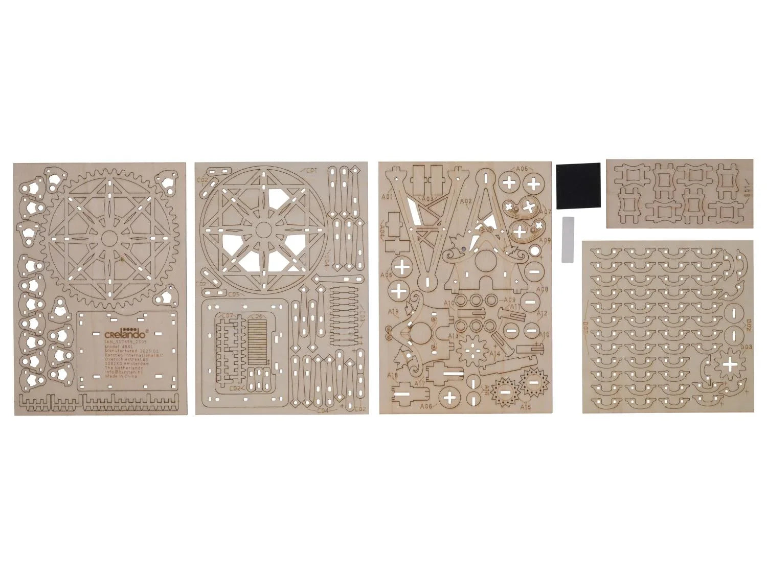 crelando Set de cration en bois