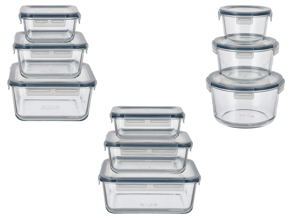 SILVERCREST Lot de 3 botes de conservation