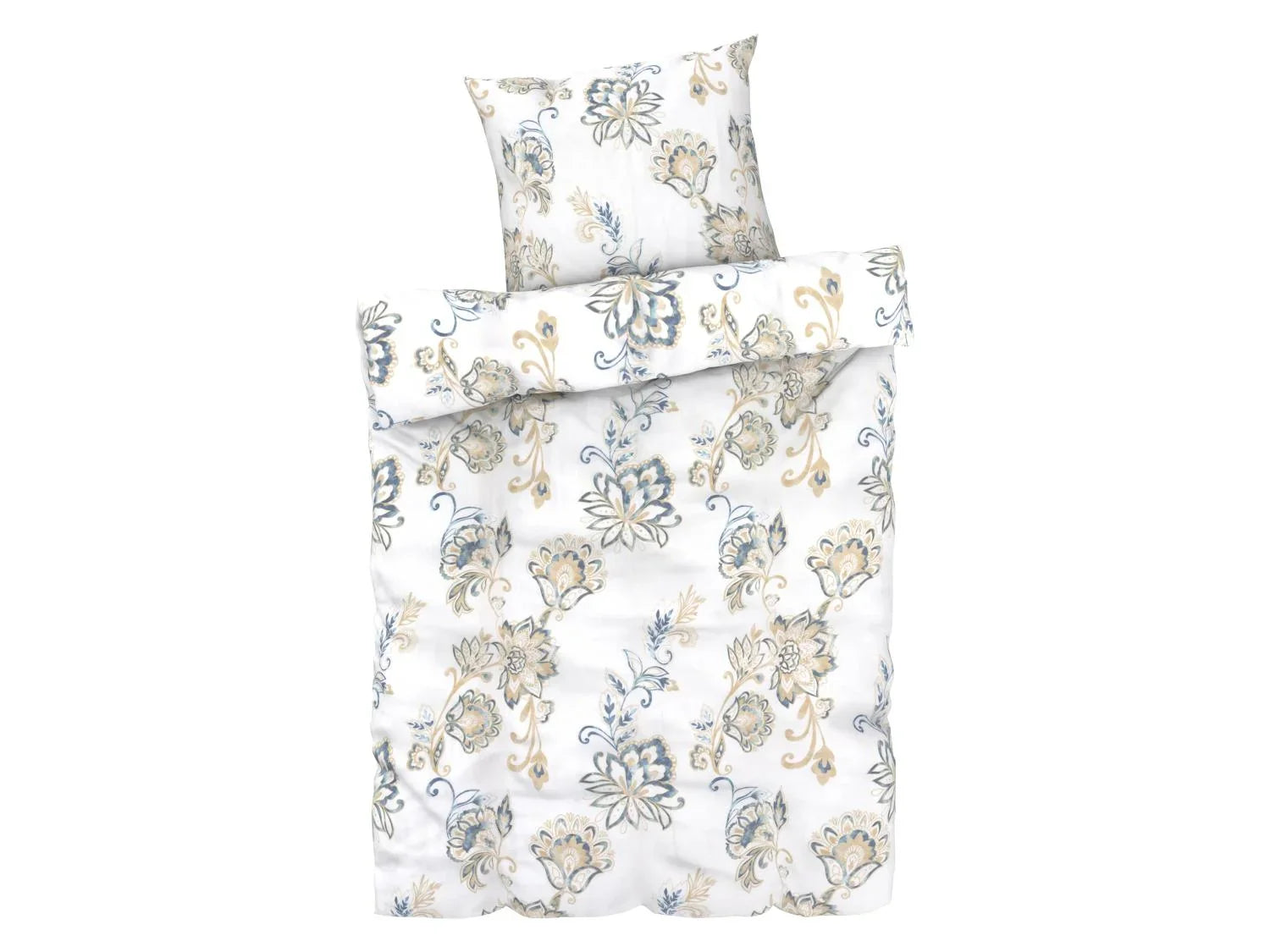 LIVARNO home Parure de lit en satin microfibre, 140 x 200 cm