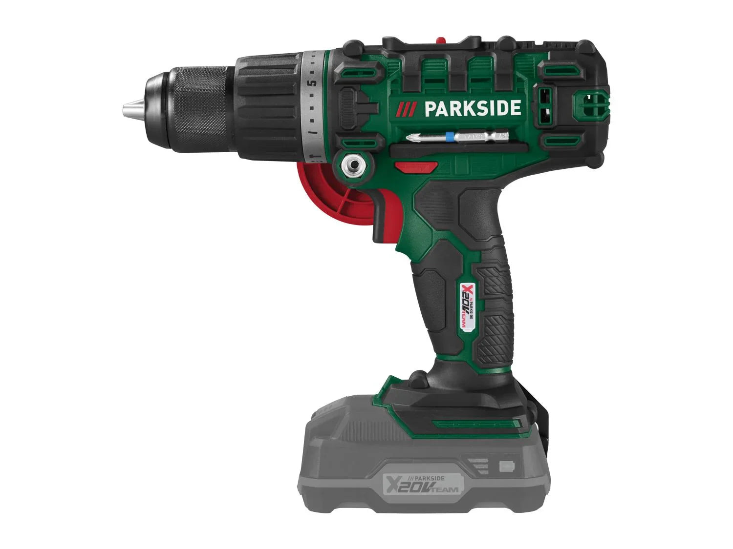 PARKSIDE Perceuse-visseuse  percussion sans fil PSBSA 20-Li E4, 45 Nm, 20 V
