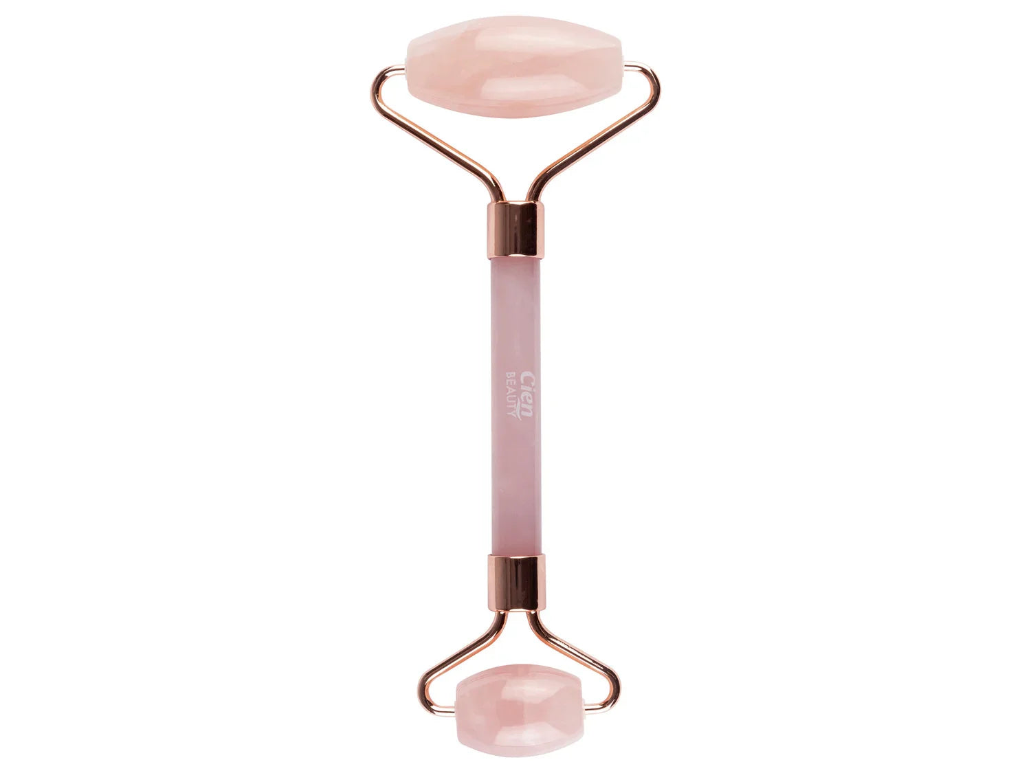 CIEN Beauty Rouleau de quartz pour le visage ou Pierre de massage au quartz