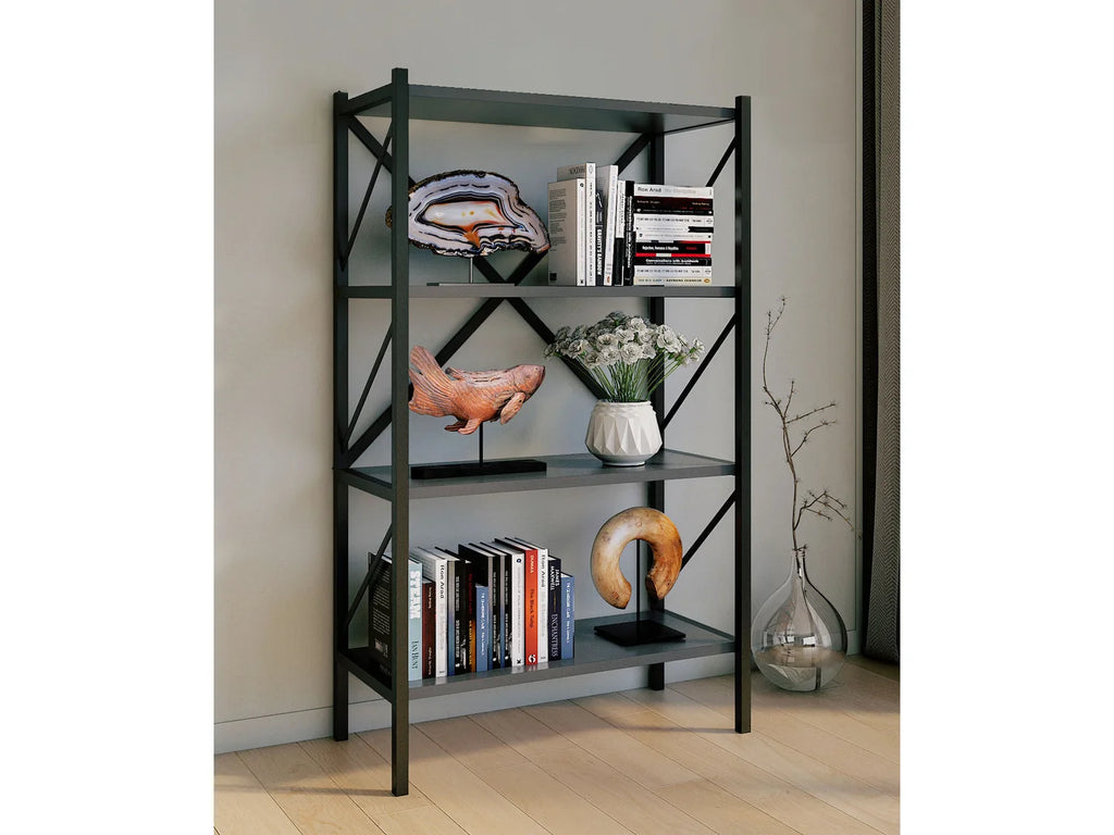VCM tagre design industriel Insasi, 34 x 66 x 85/121/160 cm