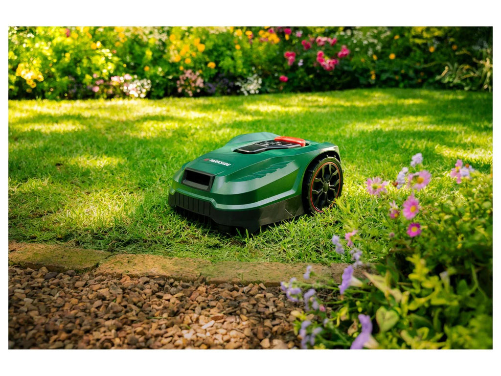 PARKSIDE Tondeuse robot City Smart, 250 m + Garage, 20 V