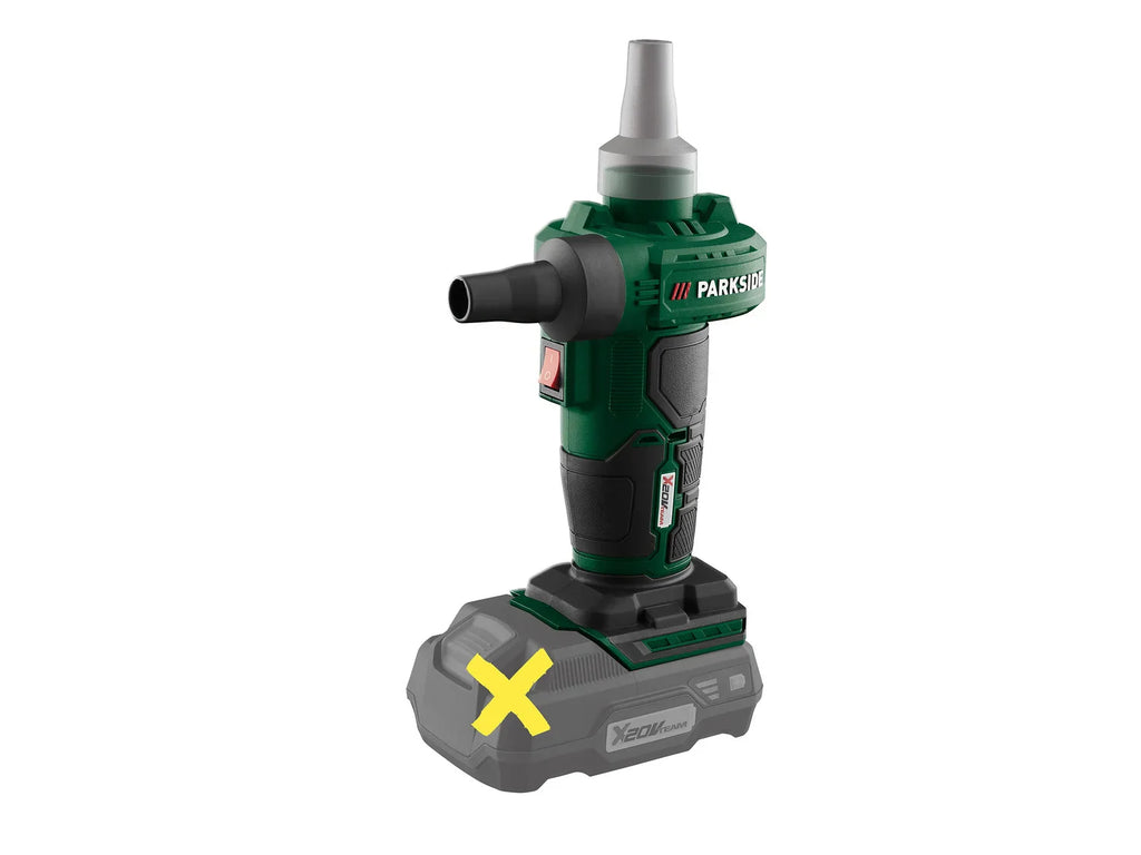 PARKSIDE Pompe  air sans fil PALP20-Li C3 ou compresseur sans fil PAK 20-Li C3, 20 V