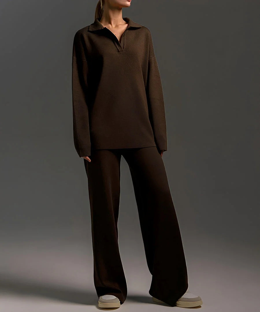 Rosie – Ensemble pull et pantalon pour femmes – Décontracté et confortable
