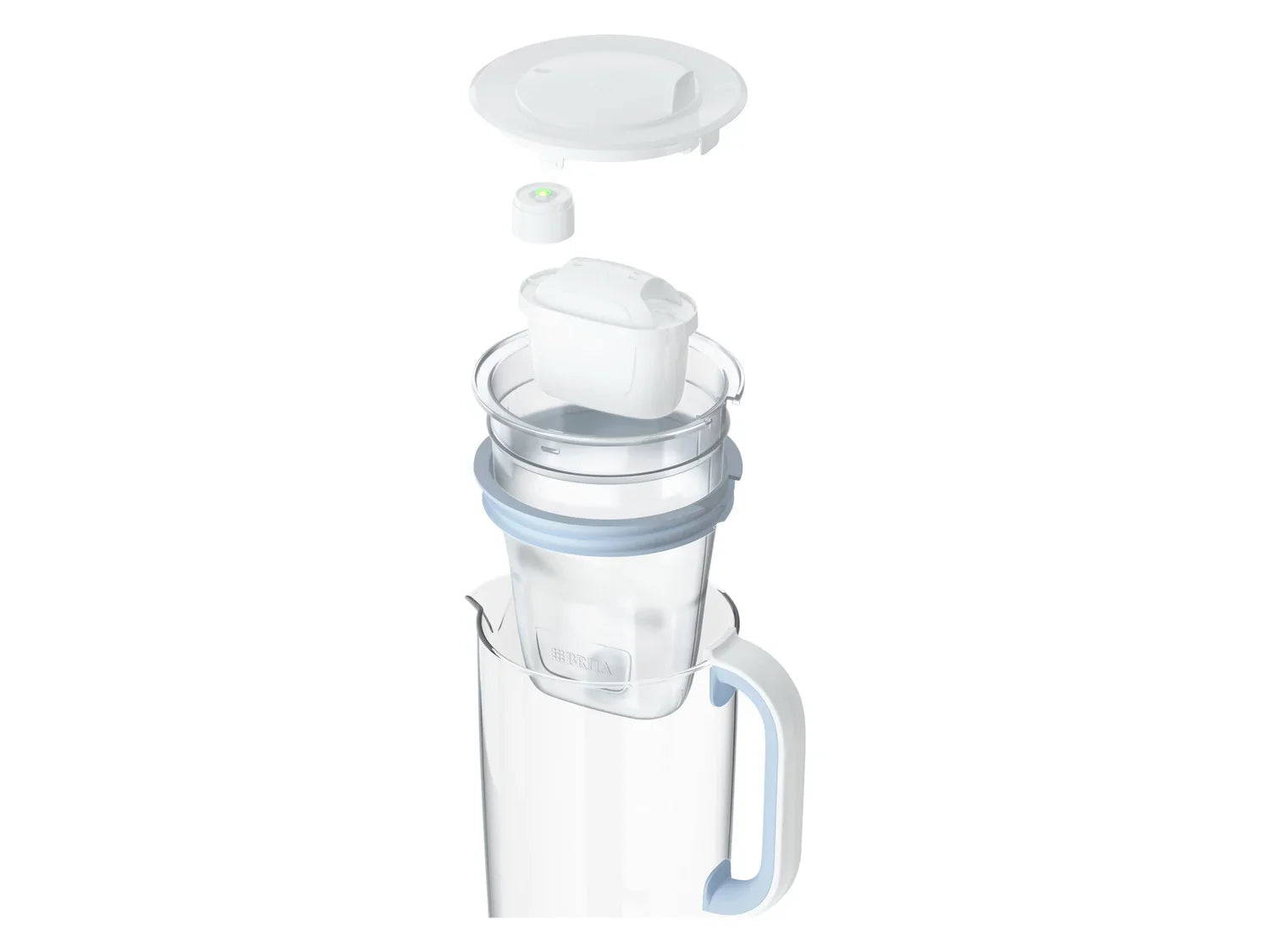 BRITA Carafe filtrante en verre