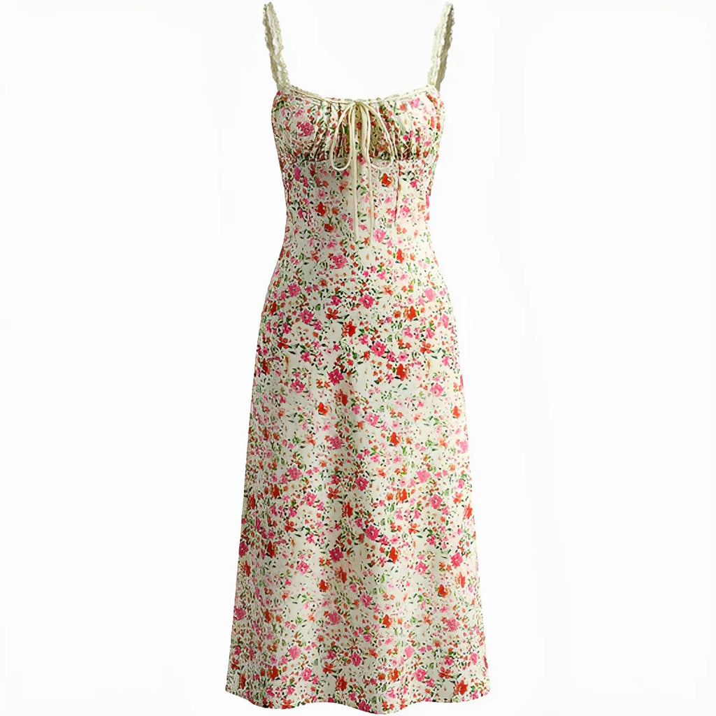 Bianca - Robe midi fluide et chic