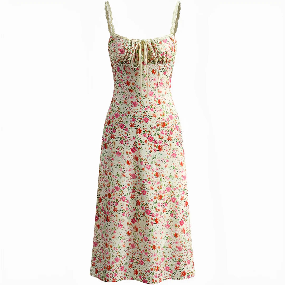Bianca - Robe midi fluide et chic