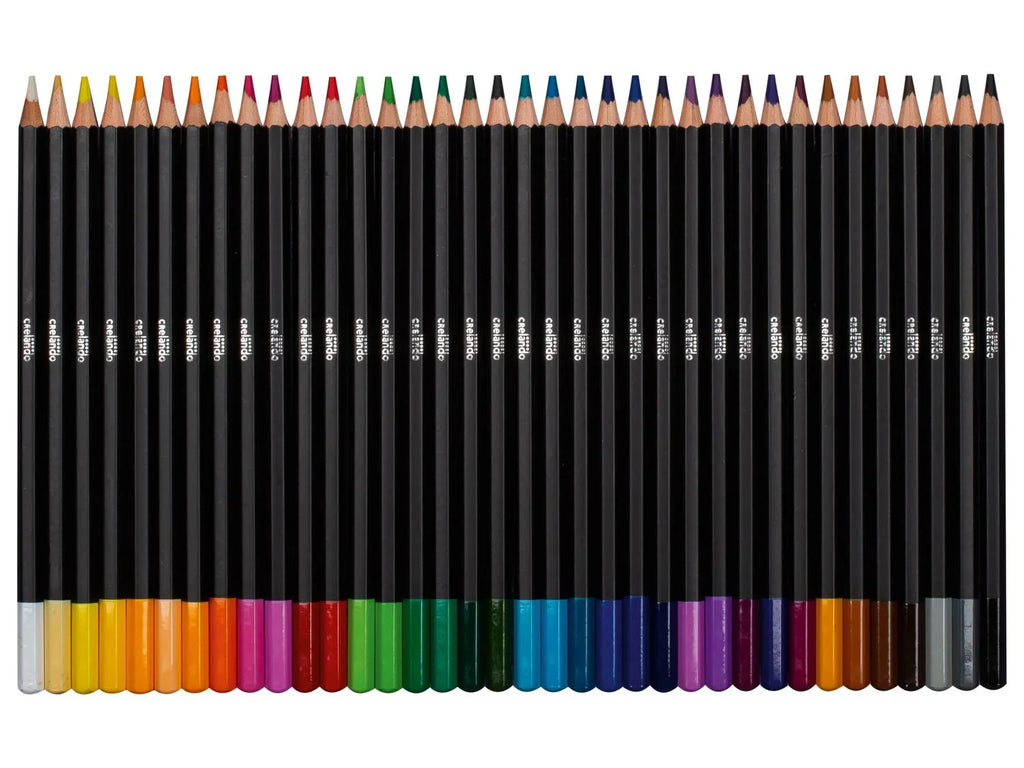 crelando Crayons de couleur ou Crayons de couleur aquarelle