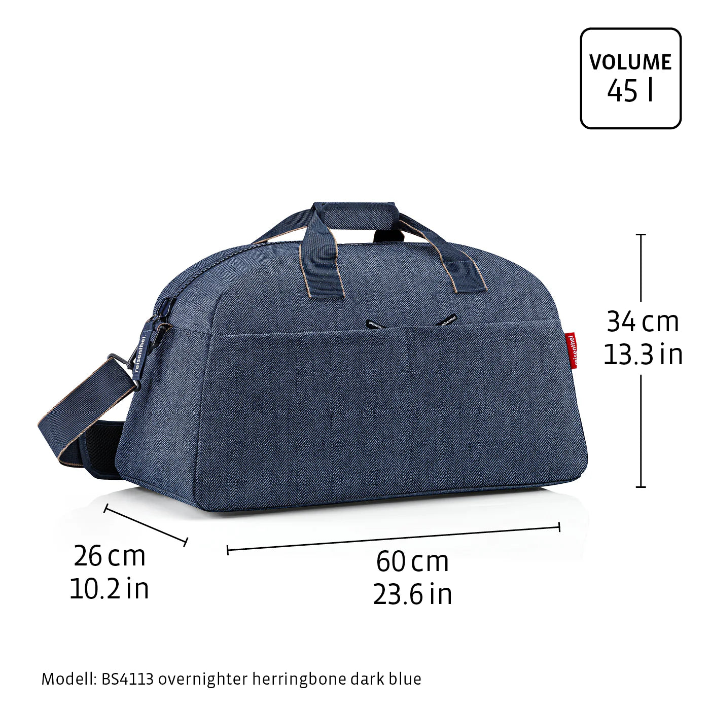 Overnighter Twist Blue